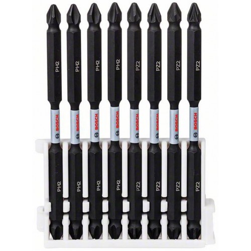 BOSCH Pick and Cada Sada oboustranných šroubovacích nástavců, 8 ks 2608522348