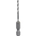 BOSCH Skrutkovitý vrták HSS so šesťhrannou stopkou 2,0 mm 2608577045