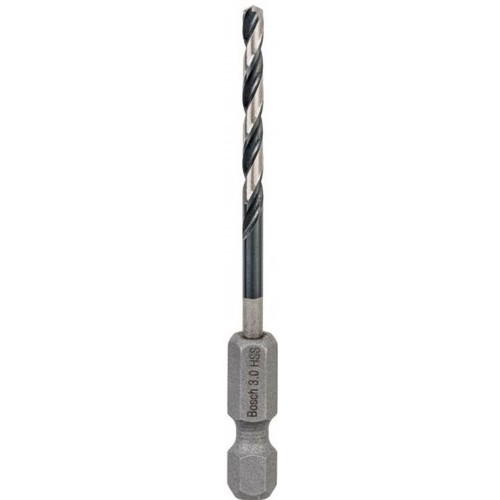 BOSCH Skrutkovitý vrták HSS so šesťhrannou stopkou 3,0 mm