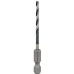 BOSCH Skrutkovitý vrták HSS so šesťhrannou stopkou 3,0 mm