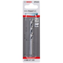 BOSCH Skrutkovitý vrták HSS PointTeQ 5,0 x 52 mm, 1ks 2608577165