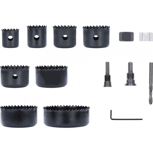 BOSCH Sada nástrčných dieroviek do dreva a sadrokartónu s vodiacim vrtákom 2608594504