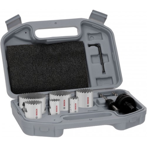 BOSCH Multi Material Sada dieroviek so závitom, 20; 25; 32; 38; 51; 64 × 40 mm 2608594613