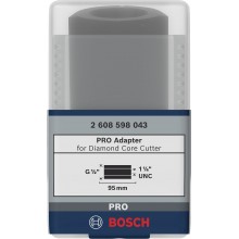 BOSCH Adaptér pre diamantové vŕtacie korunky 1 1/4" UNC, G 1/2" 2608598043