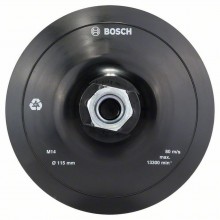 BOSCH Tanier so suchým zipsom; 115 mm, 13 300 ot / min 2608601076