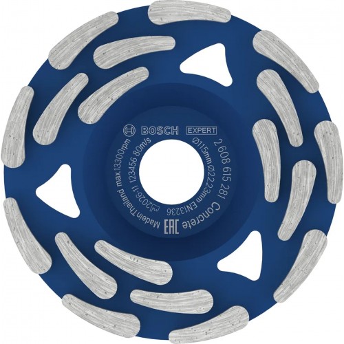 BOSCH Diamantová brúsna hlava EXPERT Concrete 115 × 22,23 × 5 mm 2608615281 BOSCH Diamantová brúsna hlava EXPERT Concrete 115 × 22,23 × 5 mm 2608615281