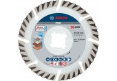 BOSCH Diamantový rezací kotúč PRO Multi Material 125 x 22,23 mm, X-Lock, 2 ks 2608615286