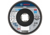 BOSCH Lamelový brúsny kotúč PRO X571, zalomený, 125 mm, G80, X-Lock 2608619203