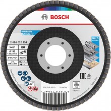 BOSCH Lamelový brúsny kotúč X451, 115 × 22,23 mm, G80, T27 2608626134