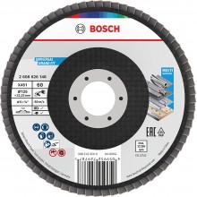BOSCH Lamelový brúsny kotúč X451, 125 × 22,23 mm, G60, T27 2608626148