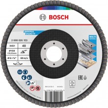 BOSCH Lamelový brúsny kotúč X451, 150 × 22,23 mm, G40, T29 2608626153