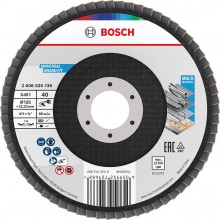 BOSCH Lamelový brúsny kotúč X451, 125 × 22,23 mm, G40, T29, 15 ks 2608626175
