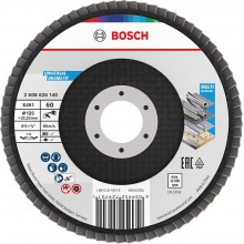 BOSCH Lamelový brúsny kotúč X451, 125 × 22,23 mm, G60, T29, 15 ks 2608626176