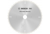 BOSCH Kotúč PRO Multi Material pre okružné píly, 254 x 30 x 3,2 mm; 80 2608640450