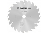 BOSCH Kotúč PRO Wood na drevo pre okružné píly, 190 × 2,6 × 20 mm, T24 2608640612
