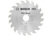 BOSCH Kotúč PRO Wood cordless na drevo 85x1,1/0,7 mm, 2608643071