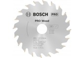 BOSCH Kotúč PRO Wood cordless na drevo pre aku okružné píly, 85 x 1,1 x 15 mm 2608837666