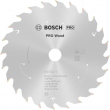 BOSCH Kotúč PRO Wood cordless na drevo pre aku okružné píly, 136 x 1,5 x 15,875 mm 2608837