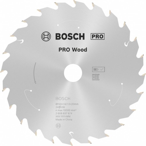 BOSCH Kotúč PRO Wood cordless na drevo 150x20/16x1,6/1,0x24T 26088376