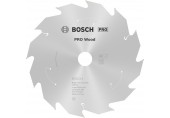 BOSCH Kotúč PRO Wood cordless 165x20/16x1,5/1,0x12T 2608837684