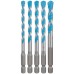 BOSCH Sada vrtákov EXPERT HEX-9 MultiConstruction, 5,5/6/6/7/8 mm, 5 ks 2608900586