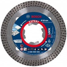 BOSCH Diamantový rezací kotúč EXPERT HardCeramic X-LOCK 85 × 22,23 × 1,6 × 7 mm 2608900656