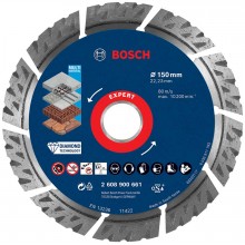 BOSCH Diamantový rezací kotúč EXPERT MultiMaterial 150 x 22,23 x 2,4 x12 mm 2608900661