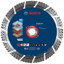 BOSCH Diamantový rezací kotúč EXPERT MultiMaterial 230 × 22,23 × 2,4 ×15 mm 2608900663