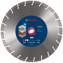 BOSCH Diamantový rezací kotúč EXPERT MultiMaterial 350 × 20/25,40 × 3,3 ×15 mm 2608900666