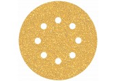 BOSCH Brúsny papier EXPERT C470 s 8 otvormi, 125 mm, zrnitosť 40, 5 ks 2608900803