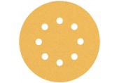 BOSCH Brúsny papier EXPERT C470 s 8 otvormi, 125 mm, zrnitosť 100, 5 ks 2608900806