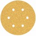 BOSCH Brúsny papier EXPERT C470 so 6 otvormi, 150 mm, zrnitosť 40, 5 ks 2608900813