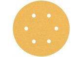 BOSCH Brúsny papier EXPERT C470 so 6 otvormi, 150 mm, zrnitosť 100, 5 ks 2608900816