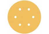 BOSCH Brúsny papier EXPERT C470 so 6 otvormi, 150 mm, zrnitosť 120, 5 ks 2608900817
