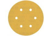 BOSCH Brúsny papier EXPERT C470 so 6 otvormi, 150 mm, zrnitosť 320, 5 ks 2608900820