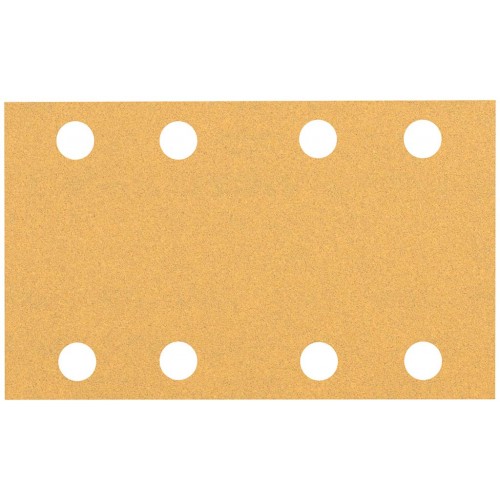 BOSCH Brúsny papier EXPERT C470 s 8 otvormi, 80 x 133 mm, zrnitosť 100, 10 ks 2608900880