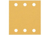 BOSCH Brúsny papier EXPERT C470 so 6 otvormi, 115 x 107 mm, zrnitosť 80, 10 ks 2608900892