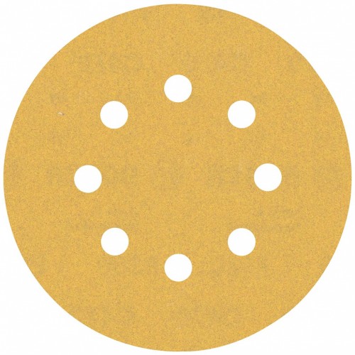BOSCH Brúsny papier EXPERT C470 s 8 otvormi, 125 mm, zrnitosť 180, 50 ks 2608900913