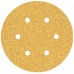 BOSCH Brúsny papier EXPERT C470 so 6 otvormi, 150 mm, zrnitosť 40, 50 ks 2608900917