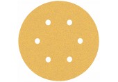 BOSCH Brúsny papier EXPERT C470 so 6 otvormi, 150 mm, zrnitosť 80, 50 ks 2608900919