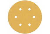 BOSCH Brúsny papier EXPERT C470 so 6 otvormi, 150 mm, zrnitosť 180, 50 ks 2608900922