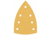 BOSCH Brúsny papier EXPERT C470 so 7 otvormi, 100 x 150 mm, zrnitosť 80, 10 ks 2608901116