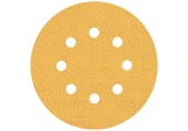 BOSCH Brúsny papier EXPERT C470 s 8 otvormi, 125 mm, zrnitosť 150, 50 ks 2608901120