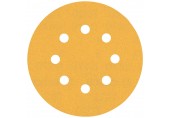 BOSCH Brúsny papier EXPERT C470 s 8 otvormi, 125 mm, zrnitosť 220, 50 ks 2608901121