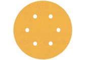 BOSCH Brúsny papier EXPERT C470 so 6 otvormi, 150 mm, zrnitosť 220, 50 ks 2608901123