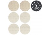 BOSCH Sada pre začiatočníkov EXPERT M480, 125 mm, 7 ks. 2x80 / 2x120 / 2x180 2608901202