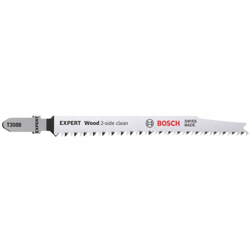 BOSCH List priamočiarej píly EXPERT 'Wood 2-side clean' T 308 B, 2 ks 2608901711