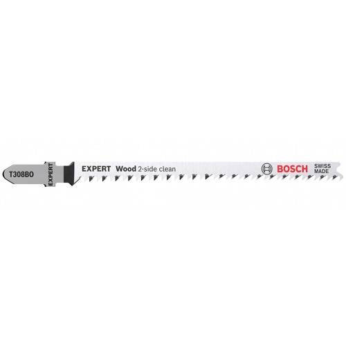 BOSCH List priamočiarej píly EXPERT ‘Wood 2-side clean’ T 308 BO, 2 ks 2608901712