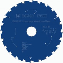 BOSCH Pílový kotúč EXPERT Construct Wood cordless, 190 x 1,6/1 x 20 mm, T24 2608902211