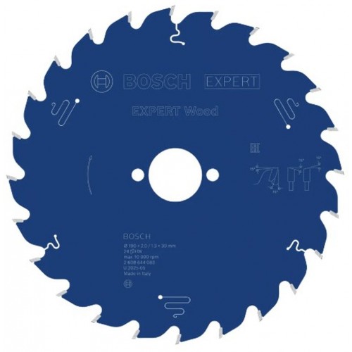 BOSCH Pílový kotúč EXPERT Wood na drevo pre okružné píly, 250×2,8/1,8×30mm, T60 2608902235